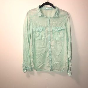 maurices button down blouse size medium